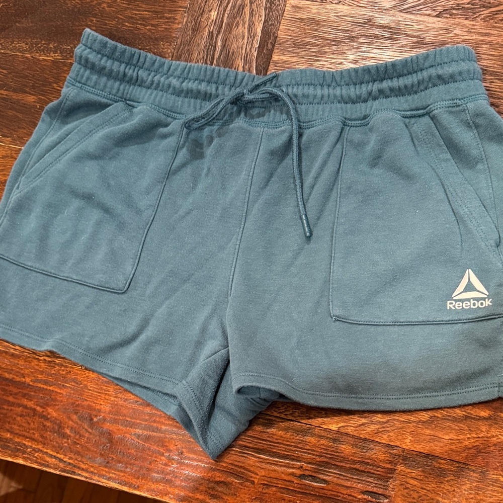 Reebok Women's Teal Athletic Shorts